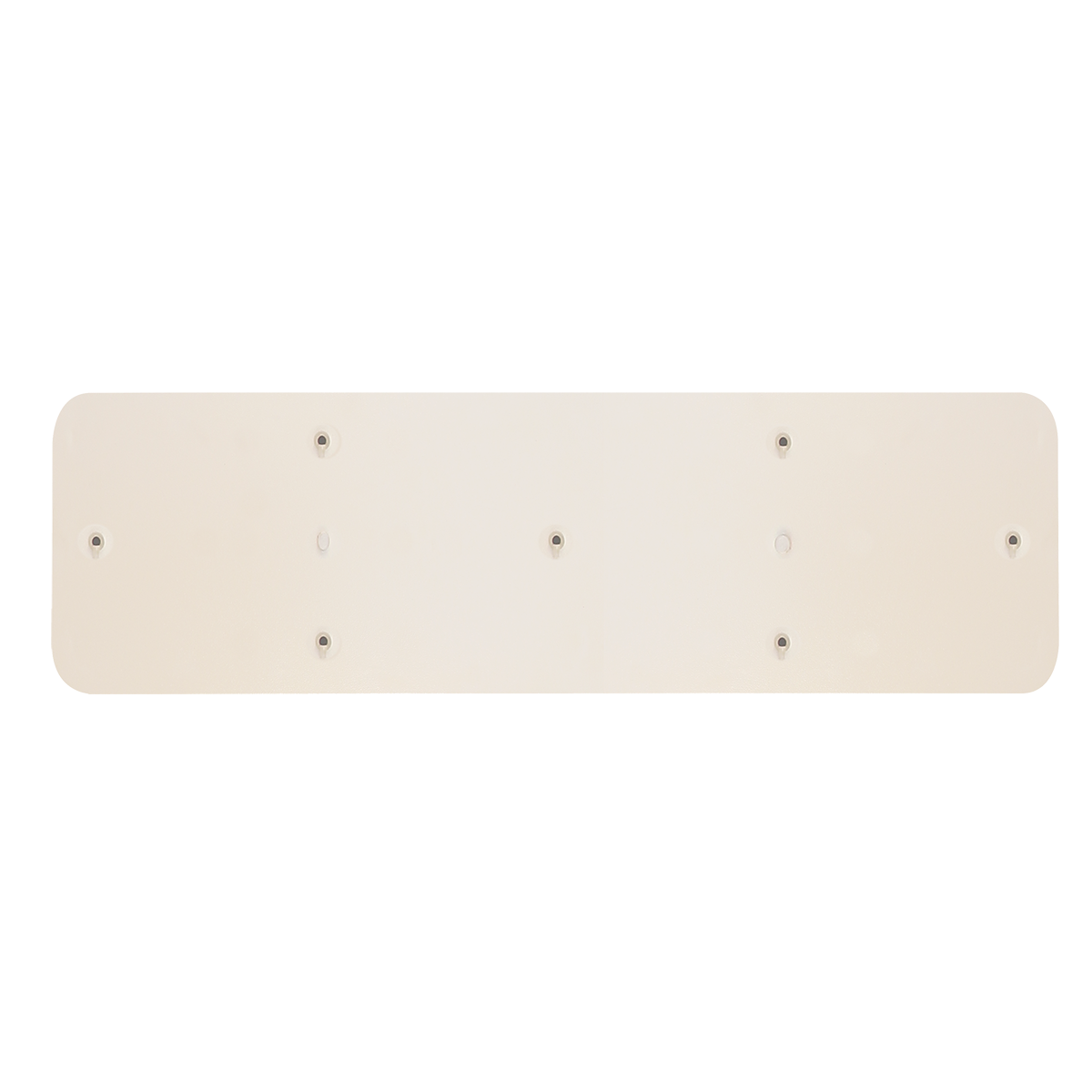 Menzel G-Baldachin länglich 120 x 35cm für Gehänge in Eisen, Farbe und Anzahl Bohrung nach Wahl