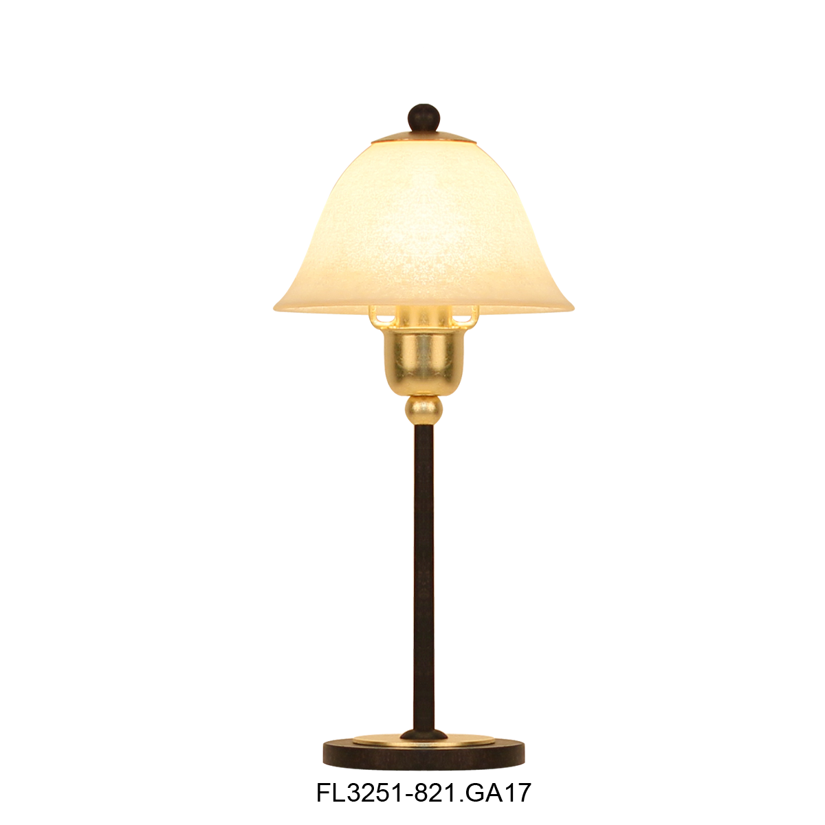 Flair klassische Tischlampe 25 mit Leuchtenglas nach Wahl perfekt für die Fensterbank im Landhaus