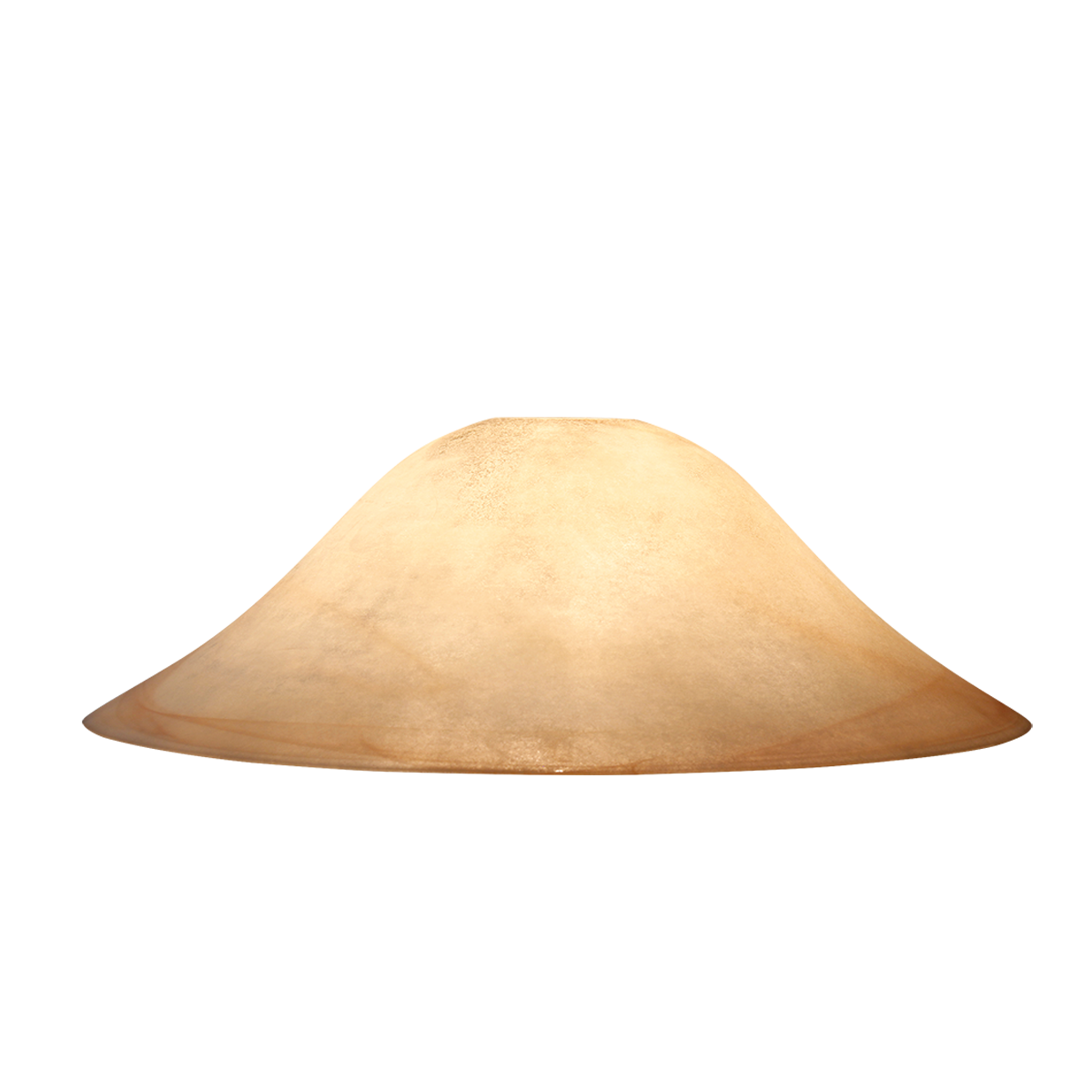 Leuchtenglas Rauchglas Scavo GA42/14, D=42cm, E27