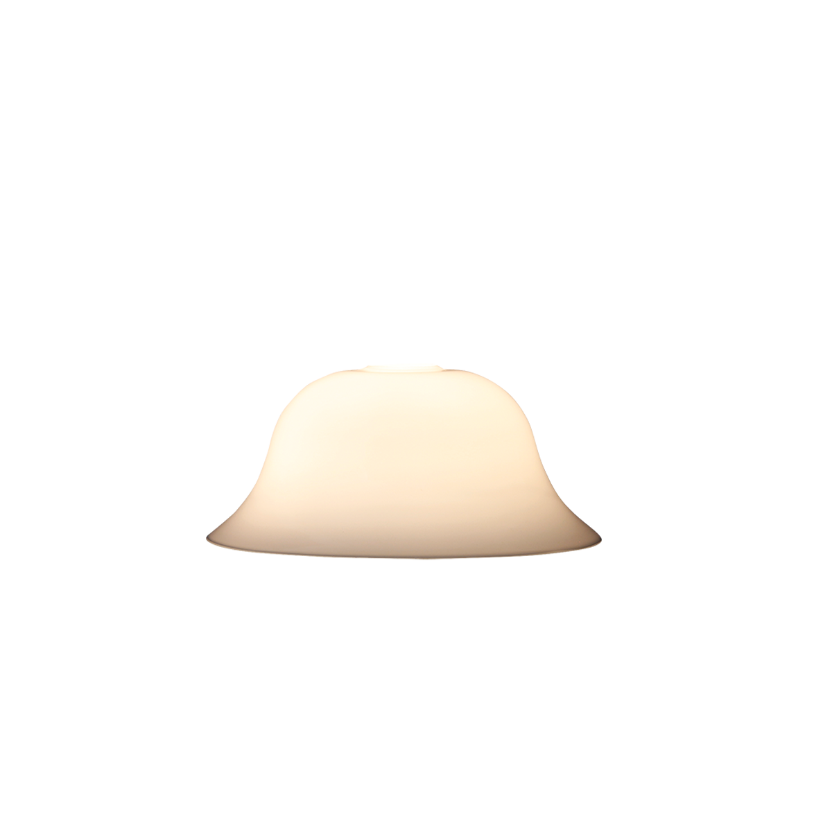 Menzel Leuchtenglas Kelchform D=25cm Opal weiß E27, GK25/10