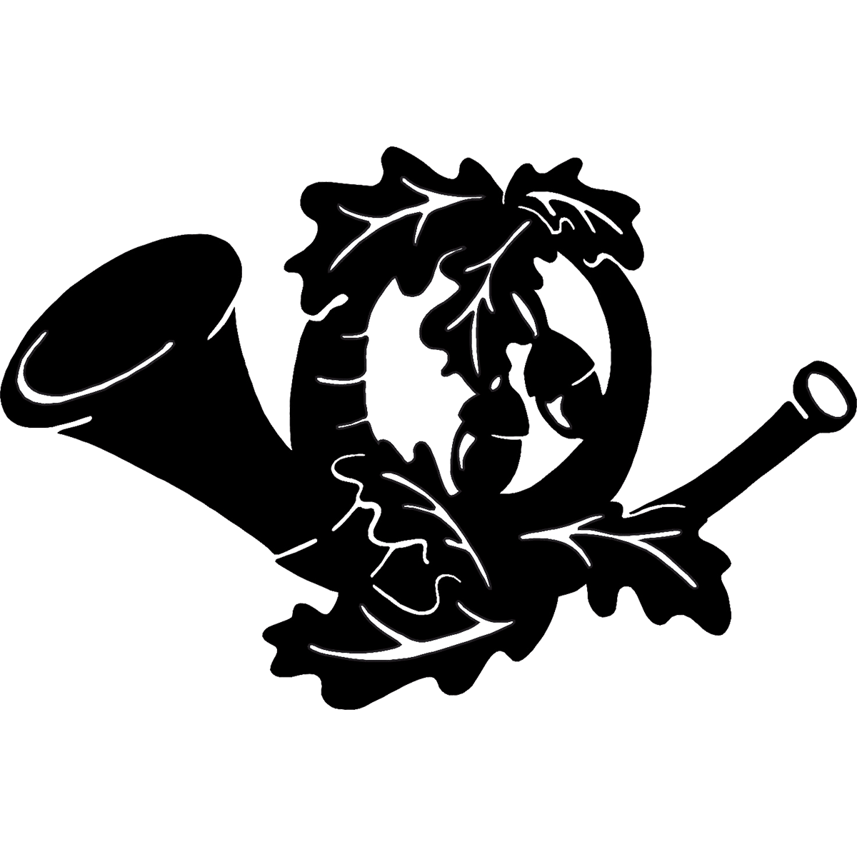 Menzel Themen Motiv nur mit Magnethalter Jagd HORN