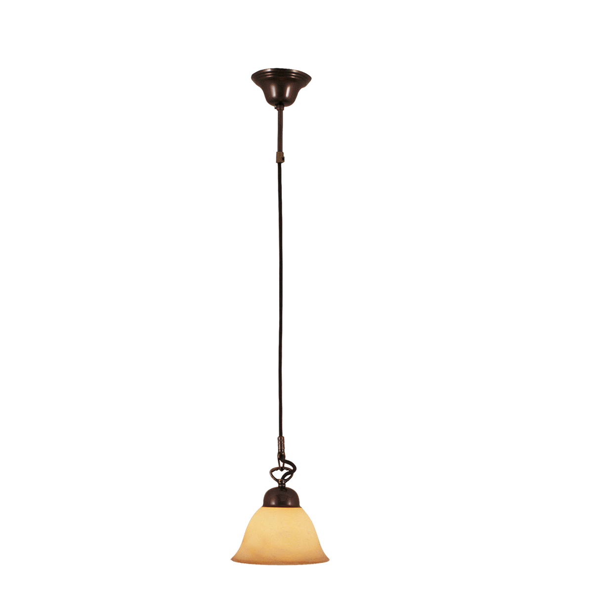 Menzel Anno 1900  Pendel E14, Rauchglas 17cm, Messing brüniert oder gebürstet Menzel Anno 1900  Pendel E14, Rauchglas 17cm, Messing brüniert oder gebürstet