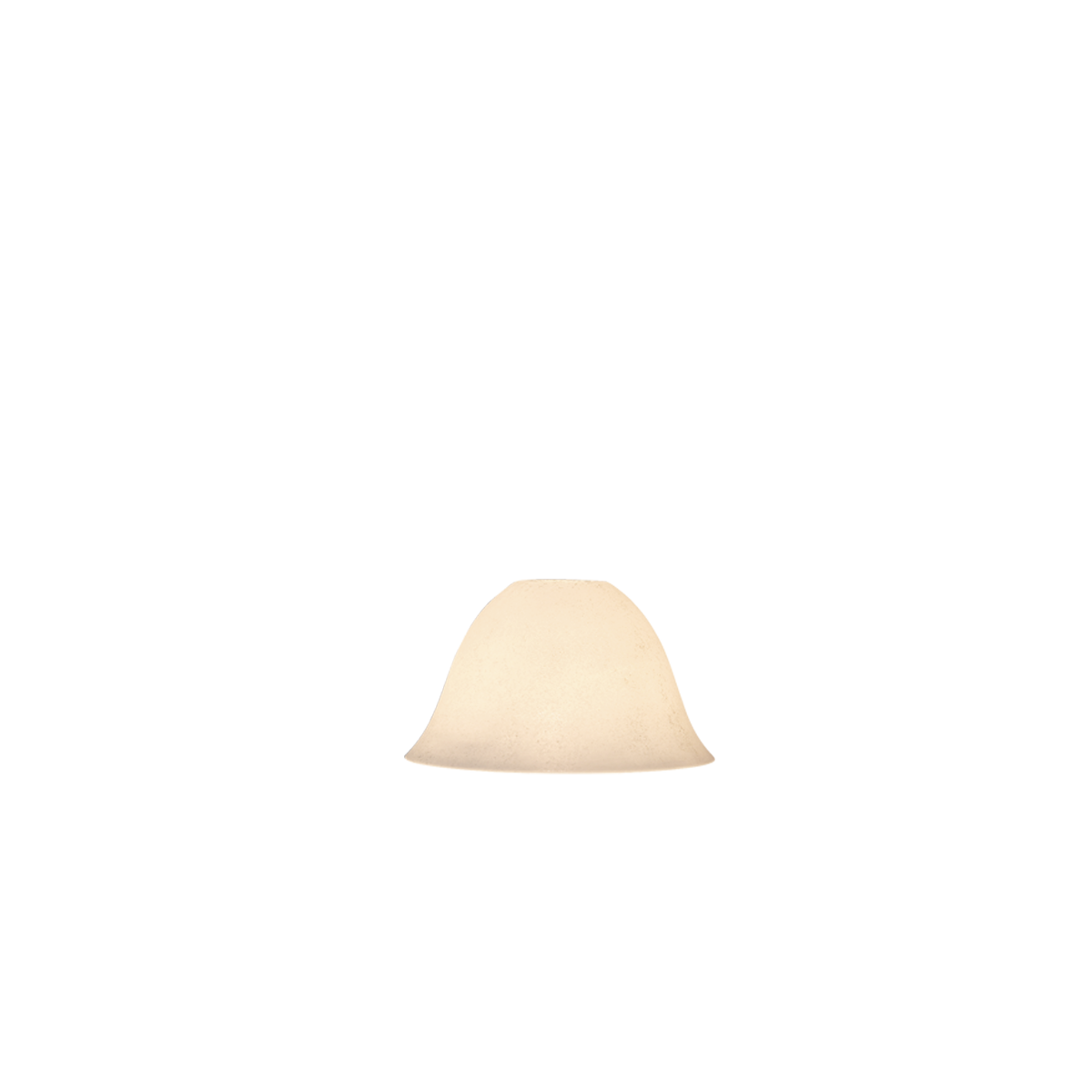 Leuchtenglas Scavo uni GAS17/10, D=17cm, E14