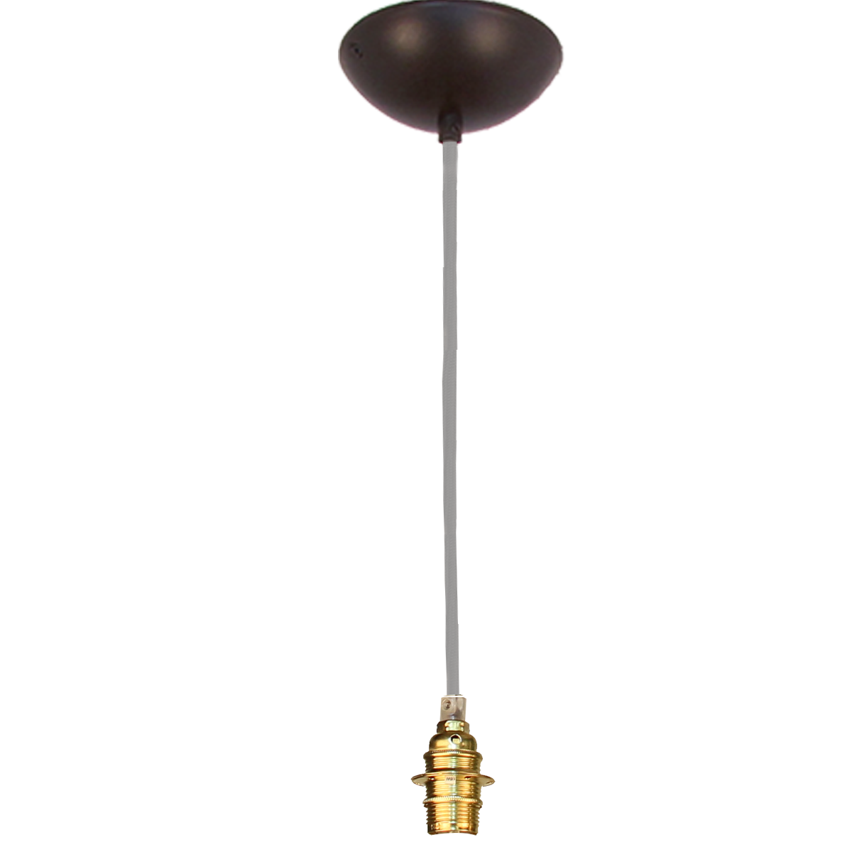 Menzel Flair  Pendelaufhängung E14 mit Baldachin Farbe Textilkabel nach Wahl Menzel Flair  Pendelaufhängung E14 mit Baldachin Farbe Textilkabel nach Wahl