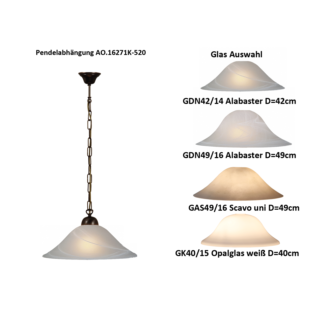 Menzel Anno 1900 Ketten  Pendel Aufhängung E27 ohne Glas, Messing brüniert  l Menzel Anno 1900 Ketten  Pendel Aufhängung E27 ohne Glas, Messing brüniert  l
