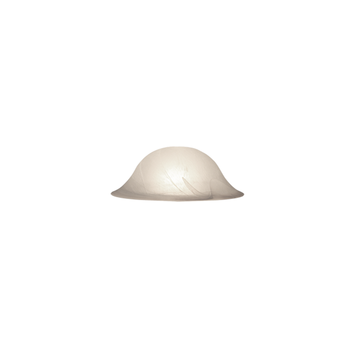 Leuchtenglas Alabaster GDN25/9, D=25cm, E27