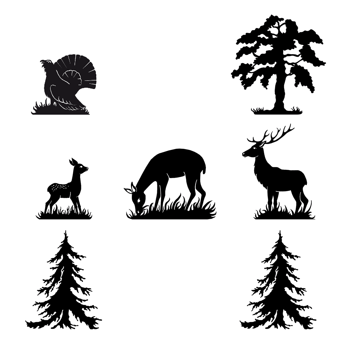 Menzel Themen Motivgruppe Jagd A8: Jagdmotive sortiert für Magnetleiste