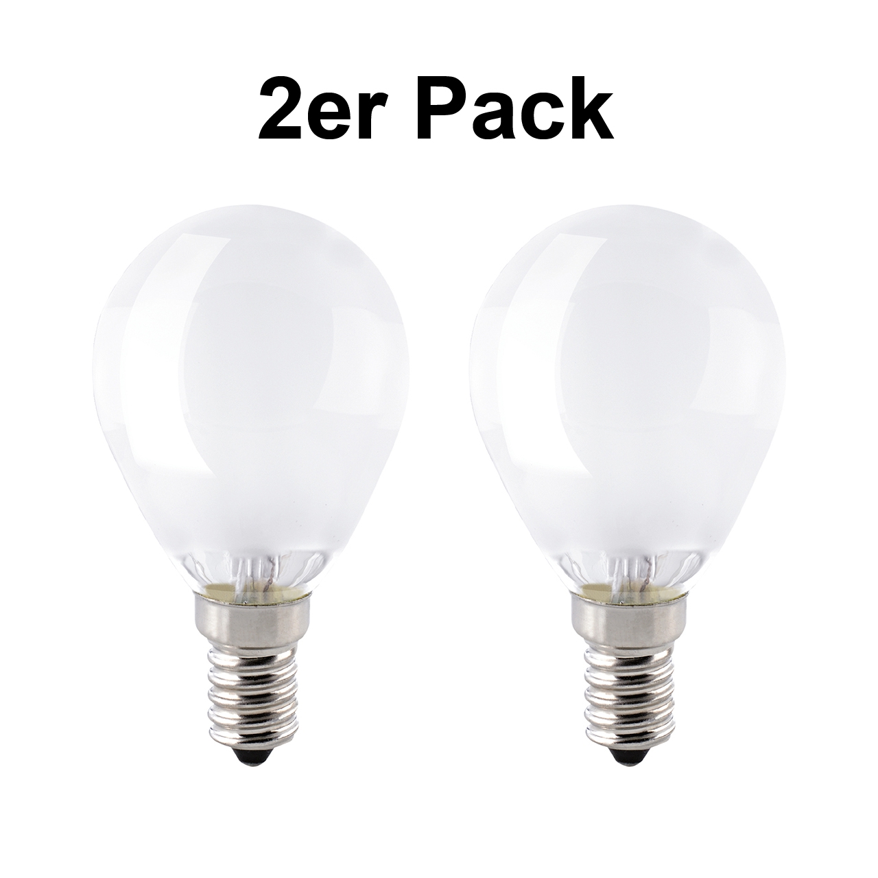 LED Leuchtmittel E14, 4,5W Tropfen matt Filament, 470lm, 2700K, 230V, Ra90, dimmbar