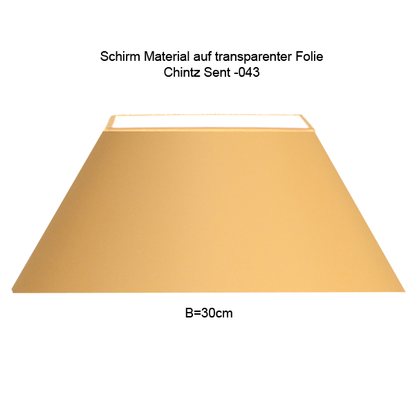 Lampenschirm Quadratisch 30 x 30cm, Chintz oder Leinen für Halterung E27 Farbe nach Wahl