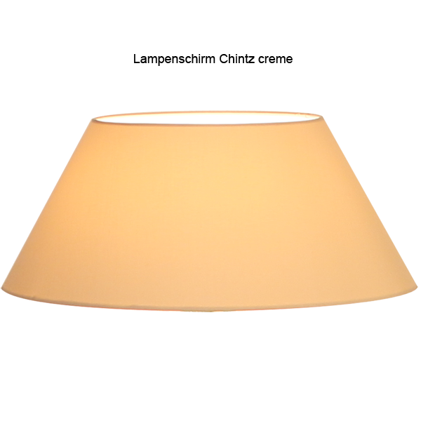 Lampenschirm konisch Pendel Chintz oder Leinen D=55cm E27 oben 1 cm vertieft, Chintz oder Leinen oder Leinen