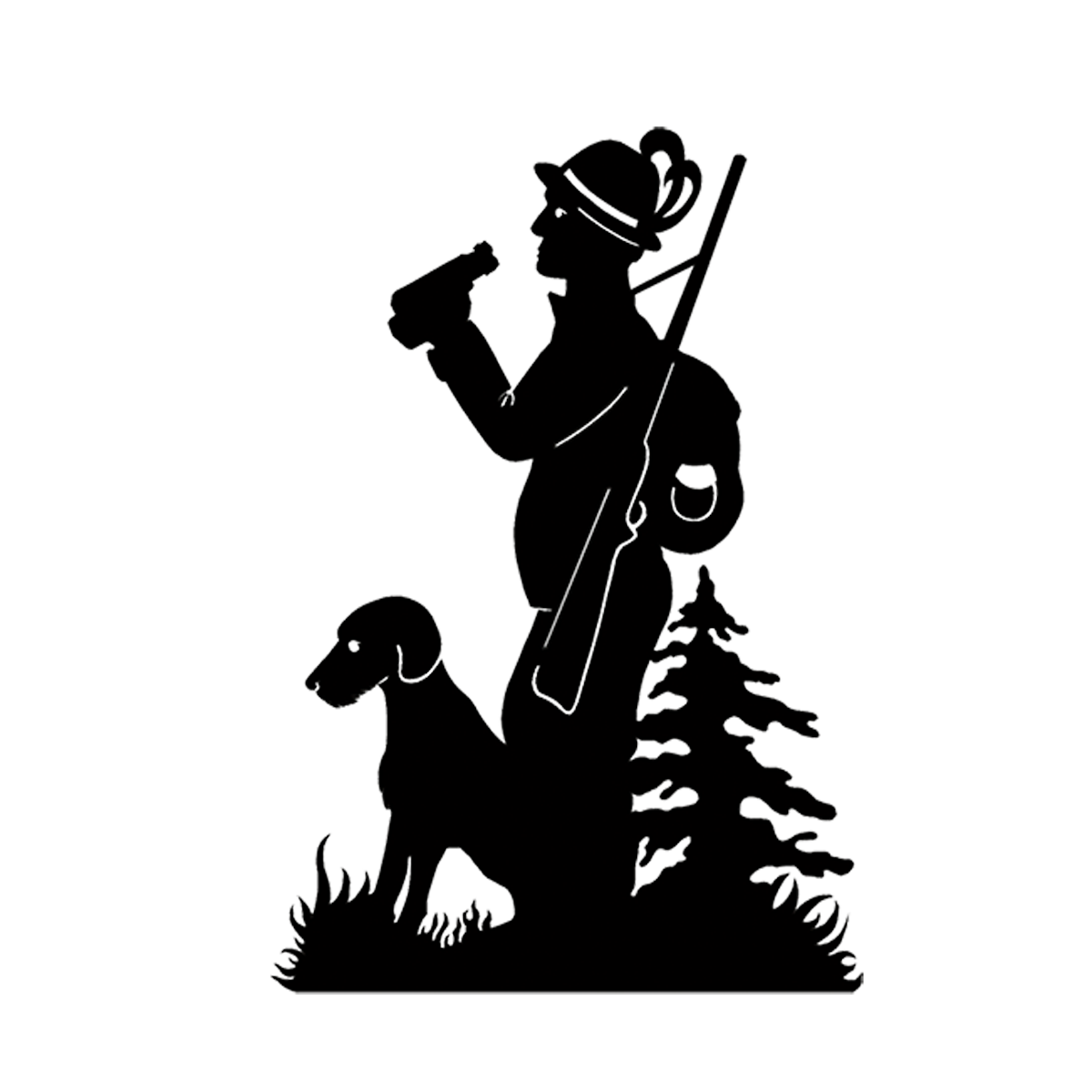 Menzel Themen Motiv Jagd JÄGER & HUND