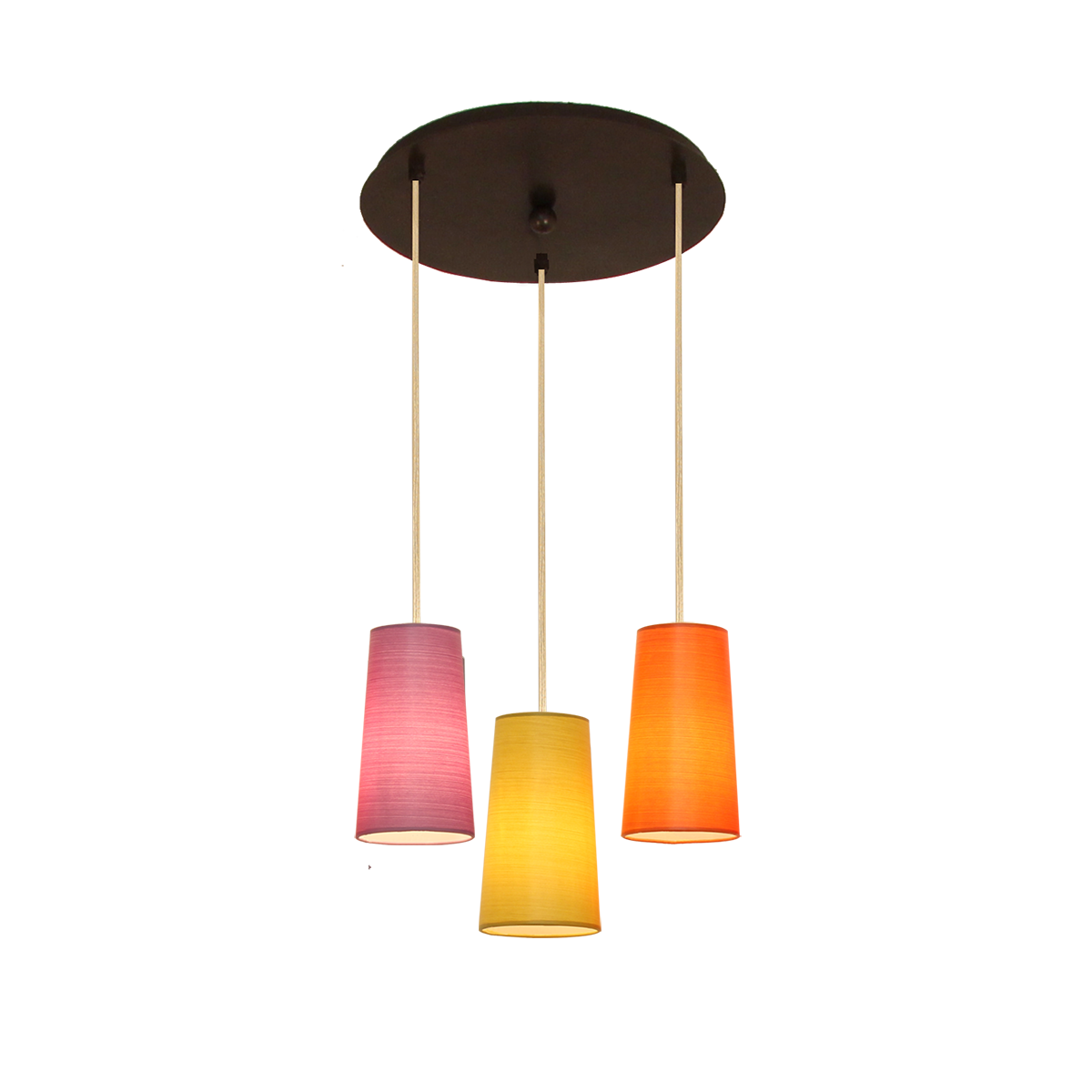 Menzel Flair 35 Gehänge Hängeleuchte mit 3 konischen Schirme Strichlack in verschiedenen Farben für das Chalet Menzel Flair 35 Gehänge Hängeleuchte mit 3 konischen Schirme Strichlack in verschiedenen Farben für das Chalet