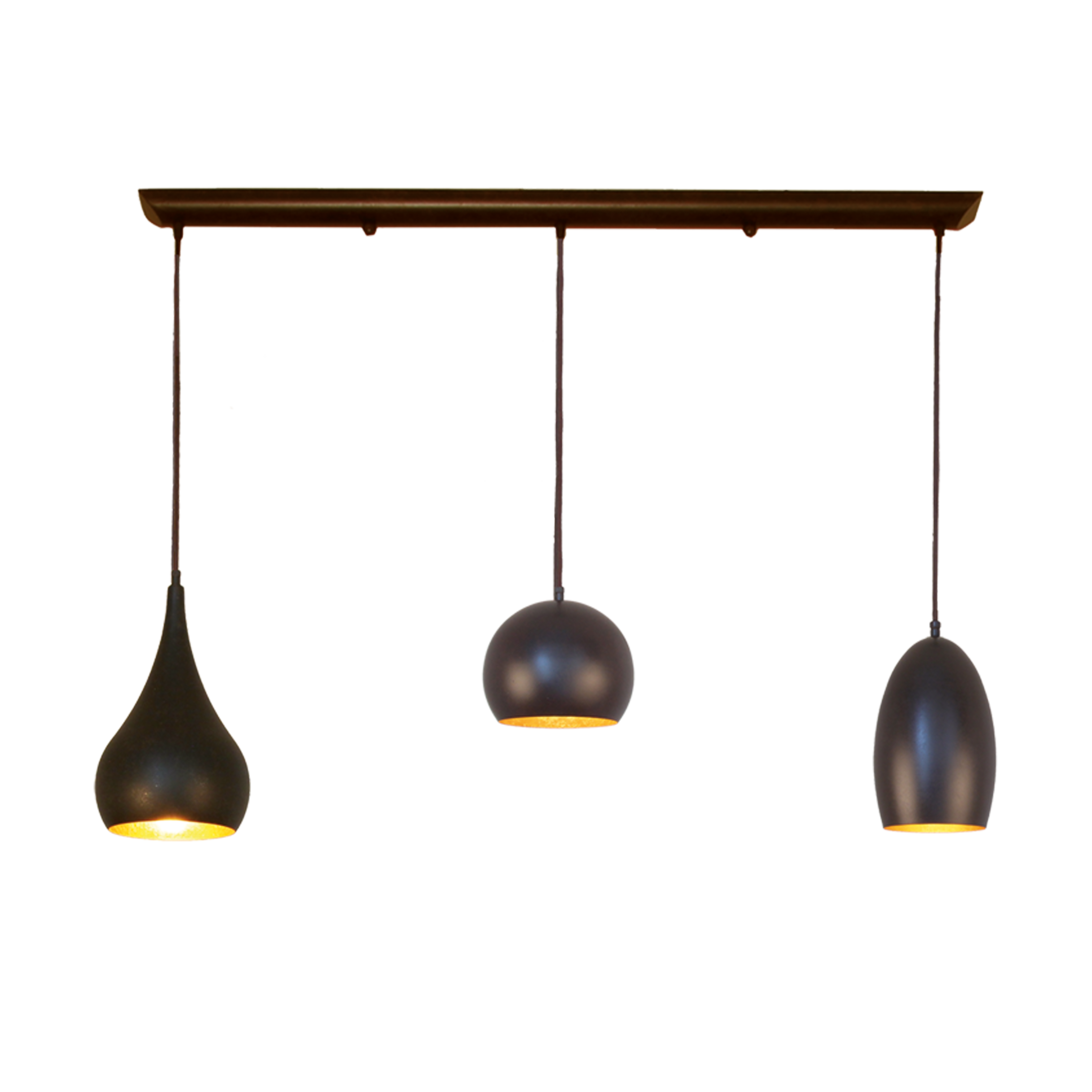 Menzel SOLO große Hängeleuchte Gehänge 120cm für Einzel  Pendel über großen Tische ab 160cm Baldachin L=120cm Landhaus