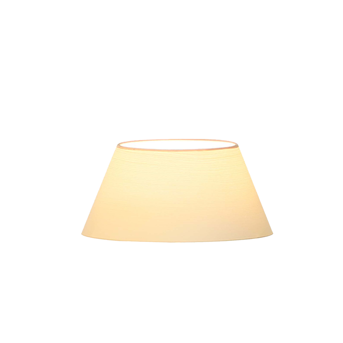Lampenschirm konisch D=30cm Tischleuchte Wandlampe E27 Strichlack Farbe nach Wahl